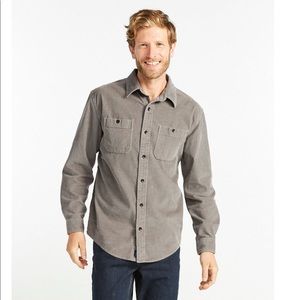 Men’s LLBean corduroy shirt. NWT